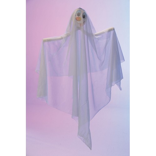 Suspensão palhaço fantasma 90 Cm. com luz