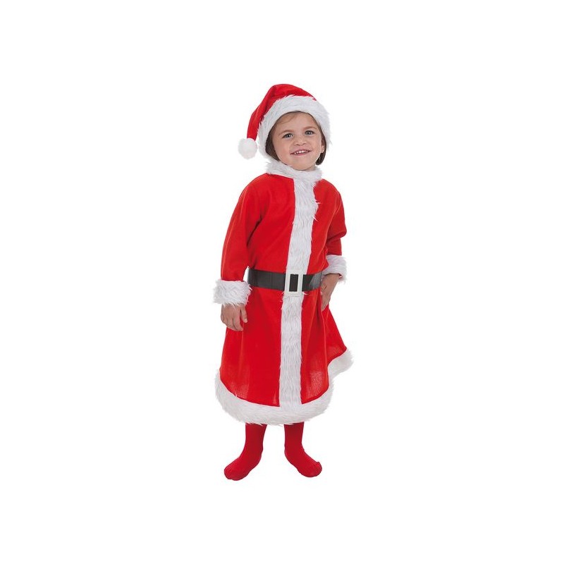 Criança costume tamanho da Mamãe Noel S (de 1 a 2 anos)