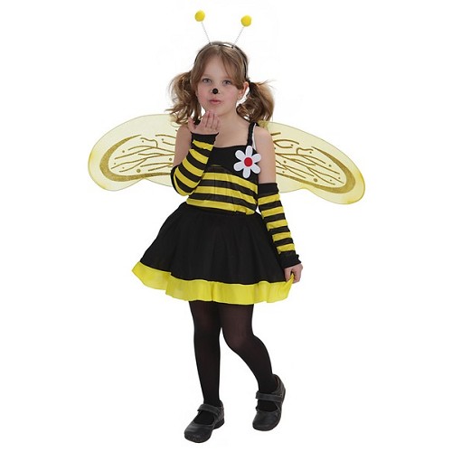 Fantasia infantil abelha flor