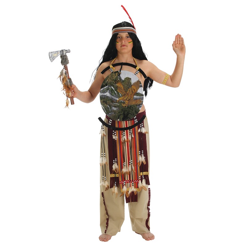 Verão de roupa de criança de índio Sioux