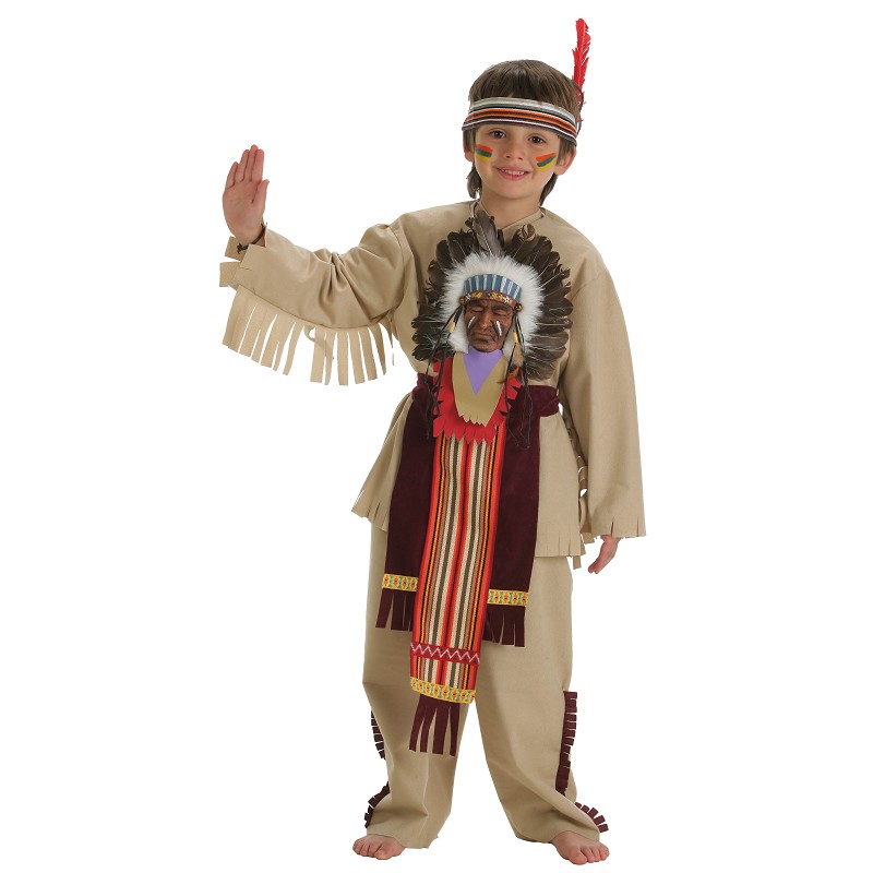 Filho de trajes índio Sioux inv.