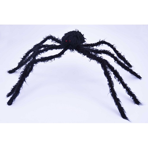 97 cm preto H0041 aranha peludo