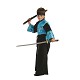 Criança costume Ikito Samurai