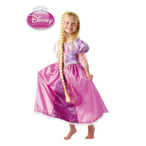 Luxe fantasia de criança Rapunzel