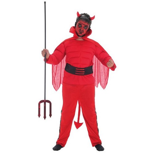 Disfraz Infantil Diablo Rojo