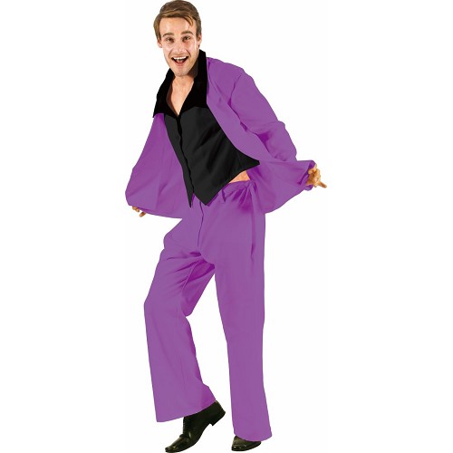 Disfraz Suits Purple Adulto