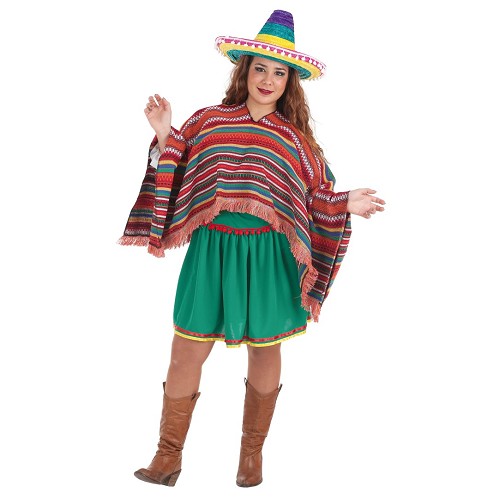 Disfraz Mexicana Adulto