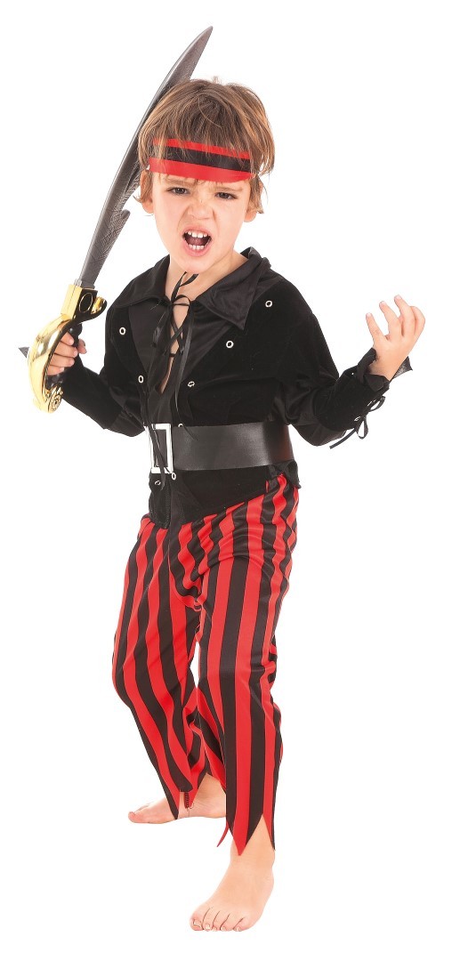 20 FANTASIAS DE PIRATA INFANTIL: Como Fazer!  Pirate costume kids, Boy  costumes, Boys pirate costume