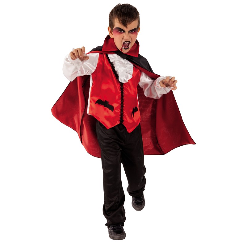 Fantasia Conde Drácula Infantil de Halloween