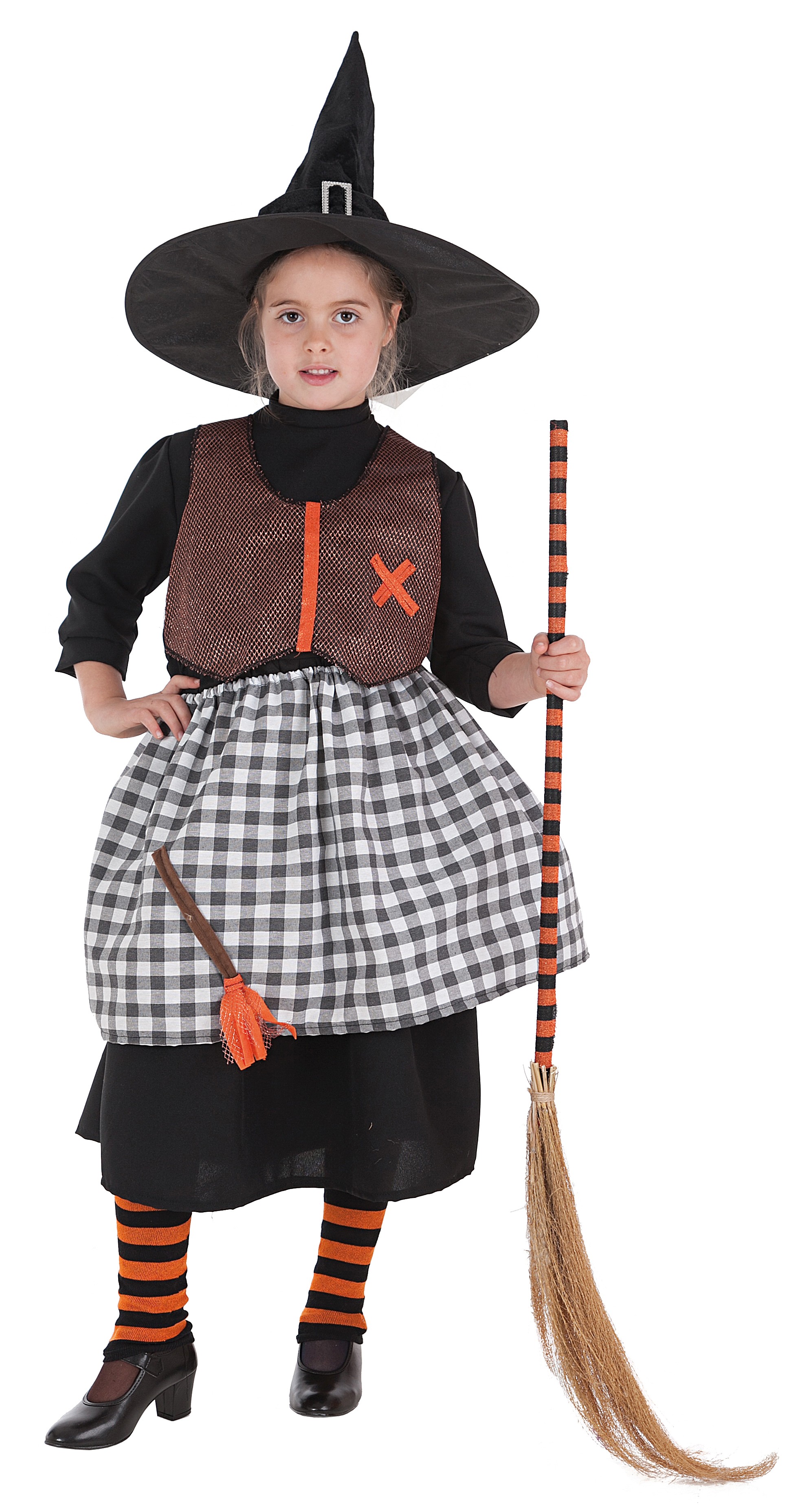 Vassoura De Bruxa Halloween Infantil