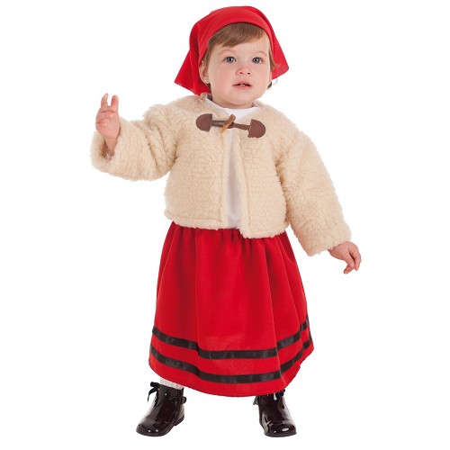 Disfraz Pastora Abrigo Bebe (1-2 Años)