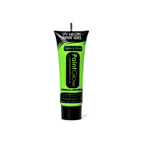 Maquillaje Gel Pelo Uv Verde 10Ml.