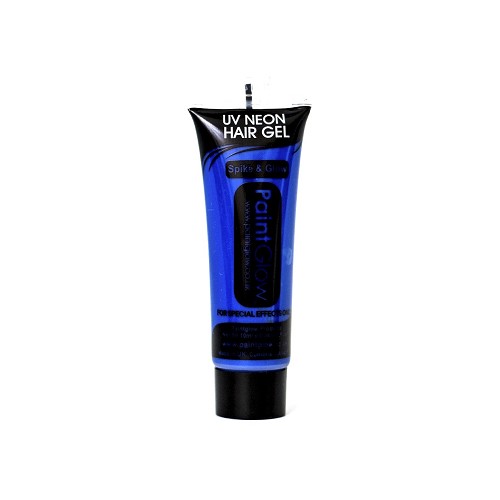 Maquillaje Gel Pelo Uv Azul 10Ml.