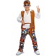 Disfraz Hippie Chaleco Marron Infantil