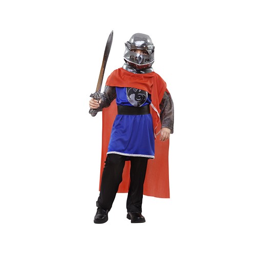 Disfraz Caballero Medieval Capa Roja Infantil
