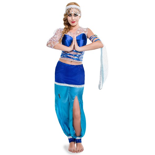 Disfraz Arabe Luna Azul Adulto