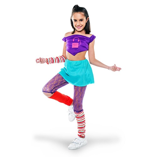 Disfraz Stardance Lila Infantil