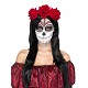 Corona Rosas Día de Los Muertos