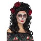 Peluca Melena 3 Rosas Catrina Luxe