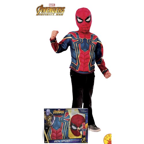 Disfraz Iron Spider Caja Lux Infantil