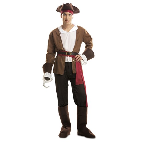 Fantasia Pirata Bucaneiro Masculino Halloween Adulto