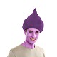 Peluca Troll Morado