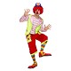 Disfraz Payaso Rodeo Hombre