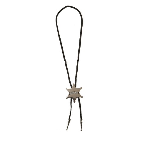 Estrella De Sheriff Con Colgante Metal 43 X 5 Cm