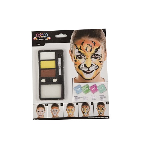 Kit Maquillaje Adulto Tigre