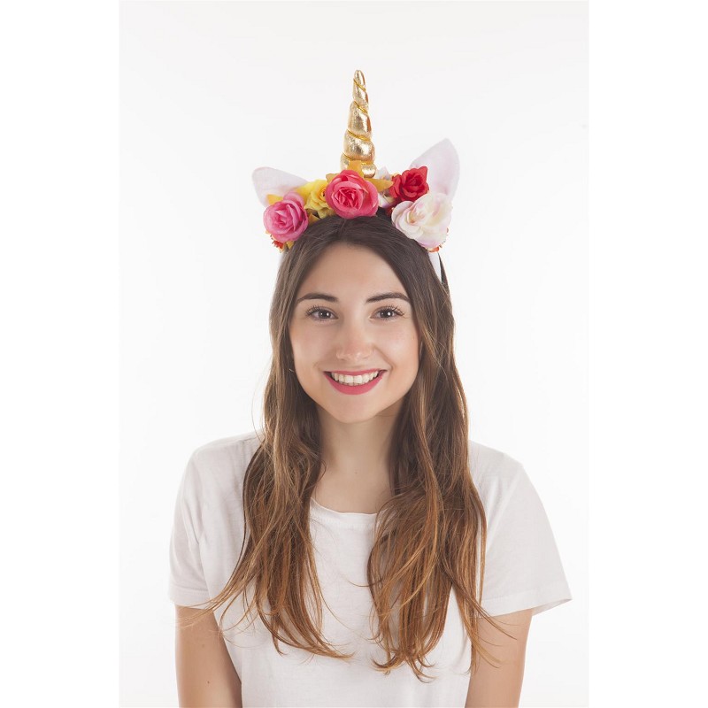 Diadema Unicornio Blanco