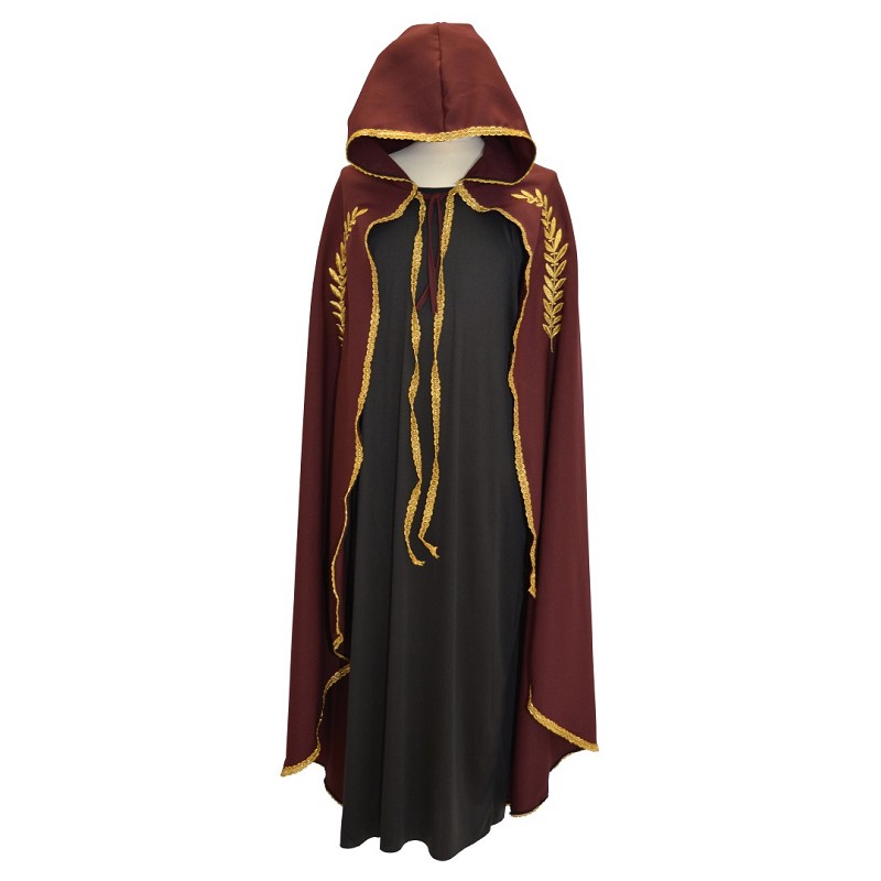 Marian casaco bordado Garnet ouro T-Xl