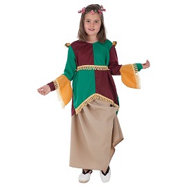 Disfarces Medieval Menina